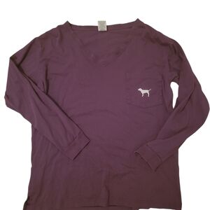 PINK Victoria's Secret Mauve Top